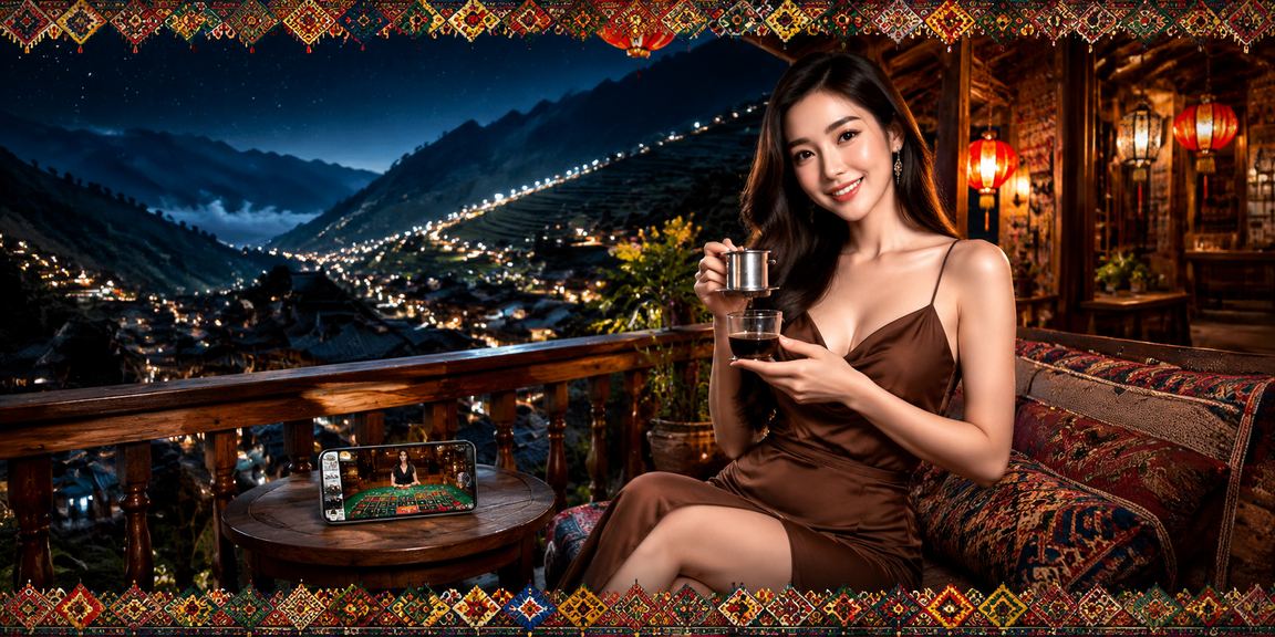 Người dùng trải nghiệm cá cược trực tuyến tại vùng núi Sapa Việt Nam
